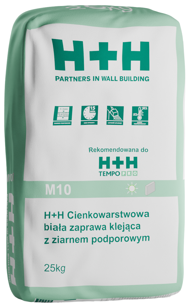 Zaprawa z ziarnem podporowym H+H